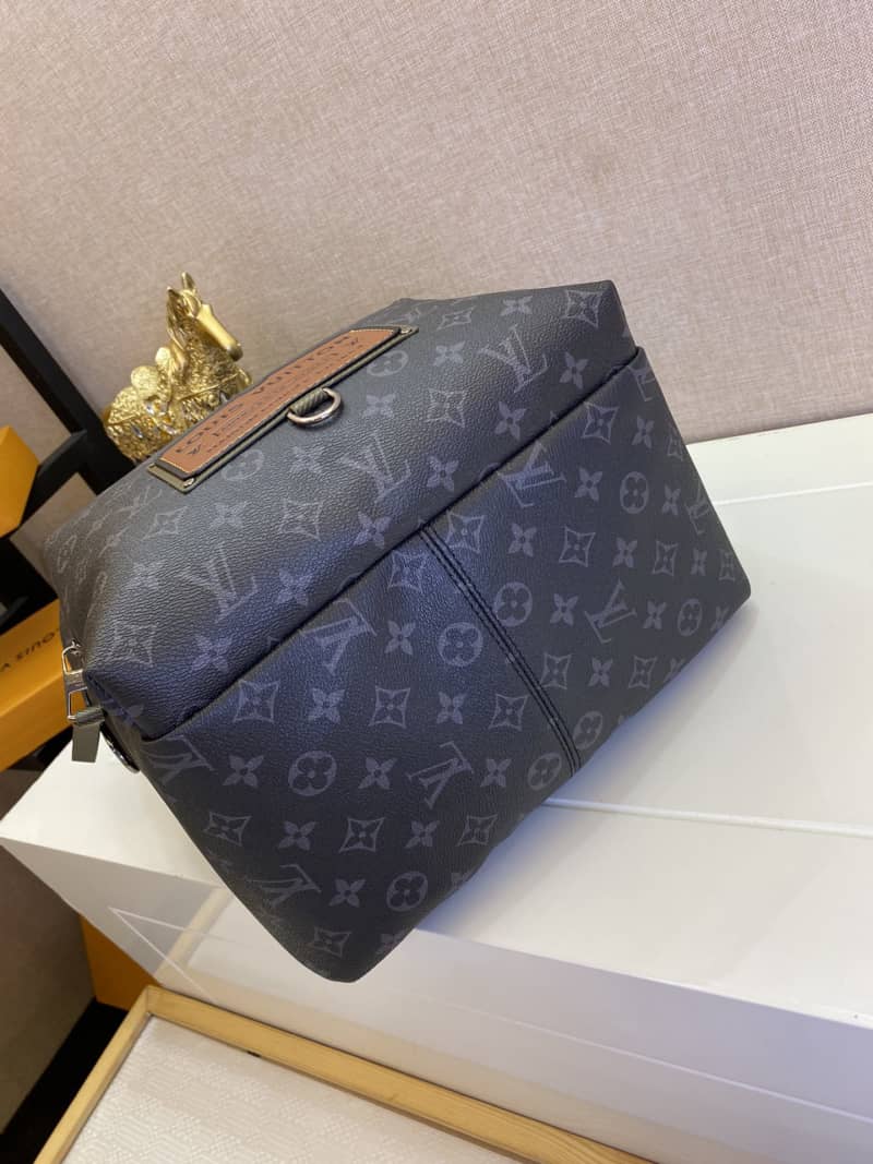Louis Vuitton Monogram Eclipse Canvas Apollo Discovery Replica Backpack PM M45218