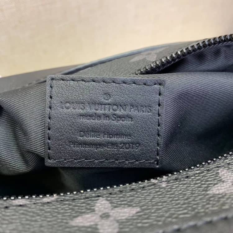 Louis Vuitton x Virgil Abloh Monogram Soft Trunk Replica Black M44478