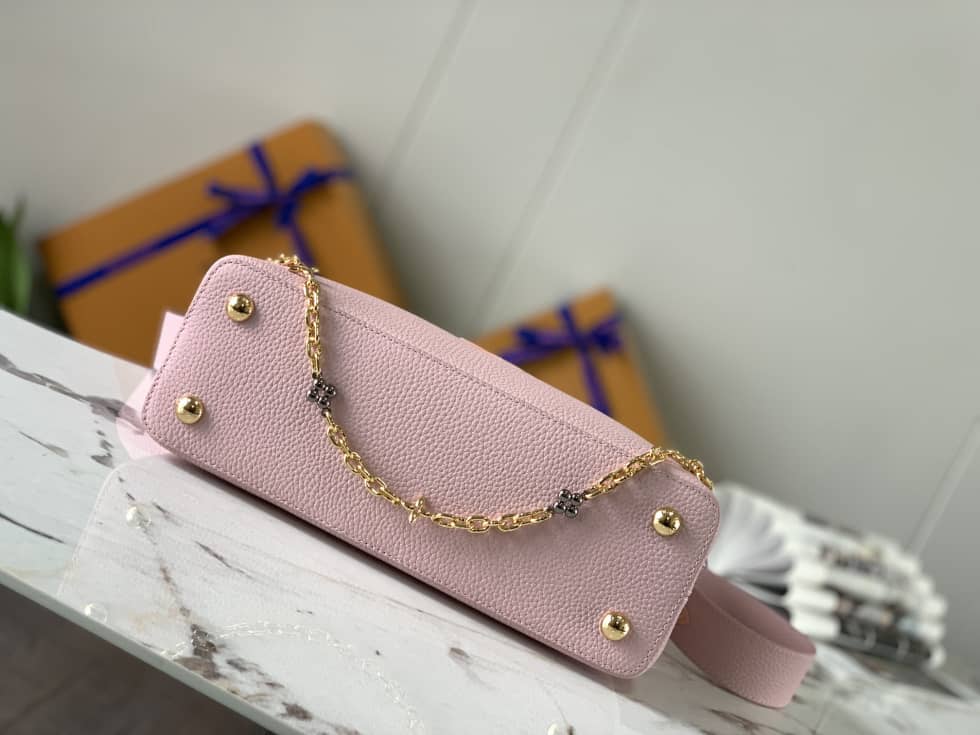 Louis Vuitton Capucines MM Pink M59209 Replica Crossbody Bag