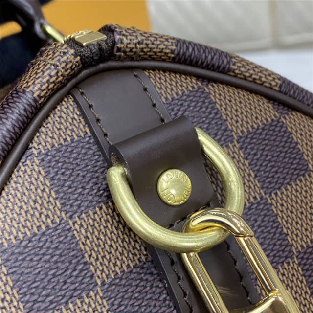 Louis Vuitton Replica Bags Speedy Bandouliere 30 Damier Ebene N41367