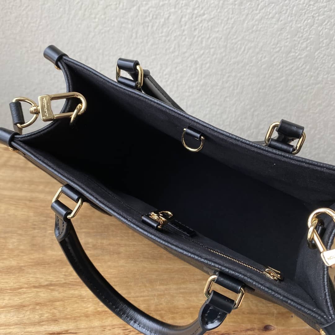 Louis Vuitton Mini Onthego Tote Replica Black M45560