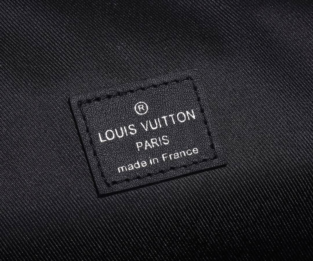 Louis Vuitton Christopher Slim Taurillon Leather Black M58644 Replica Backpack