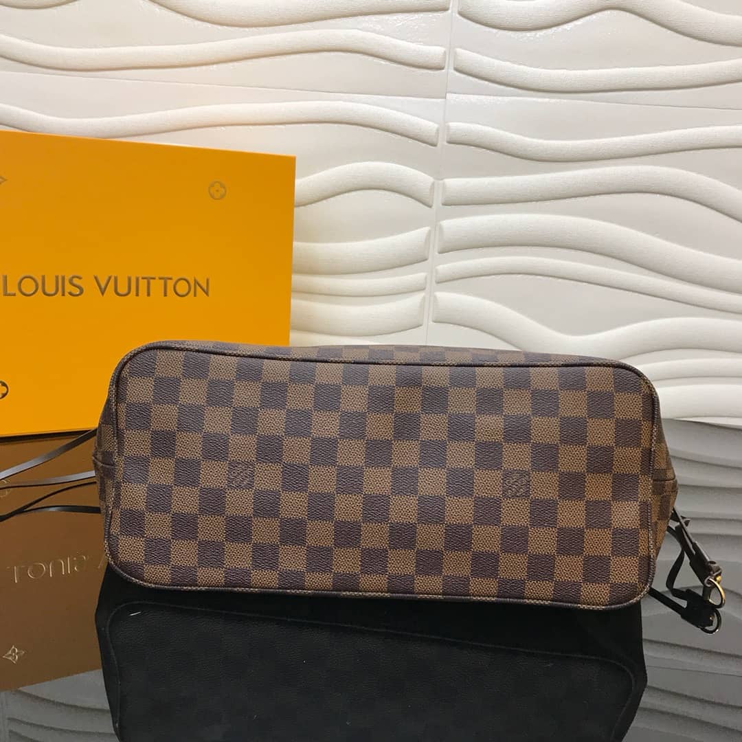 Louis Vuitton Neverfull MM Damier Ebene Bag Replica Pink N40995