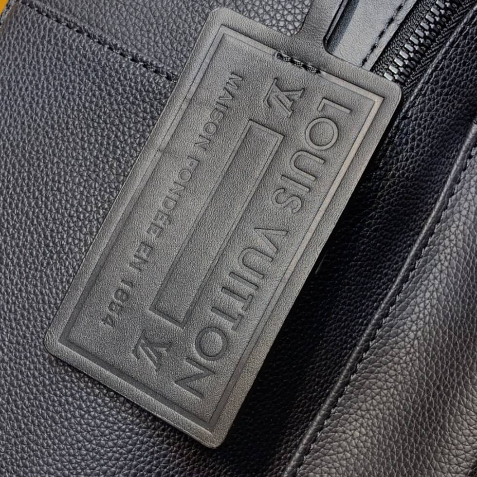 Louis Vuitton Aerogram Leather Black M57079 Replica Backpack