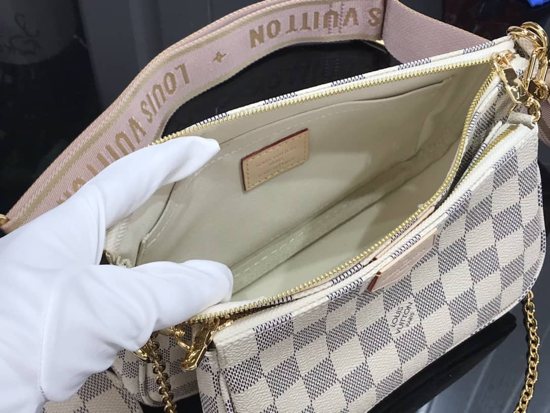 Louis Vuitton Multi Damier Azur Replica Pochette M44813