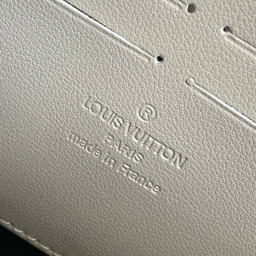 Louis Vuitton Soft Trunk Monogram Mirror Coated Canvas Replica Bag Apricot M45880