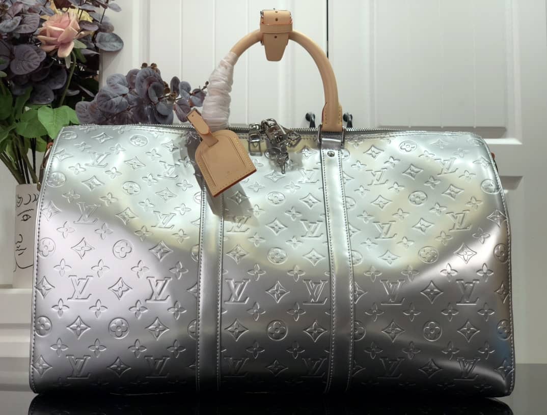 Louis Vuitton Keepall Patent Leather Replica Travel Bag M40569
