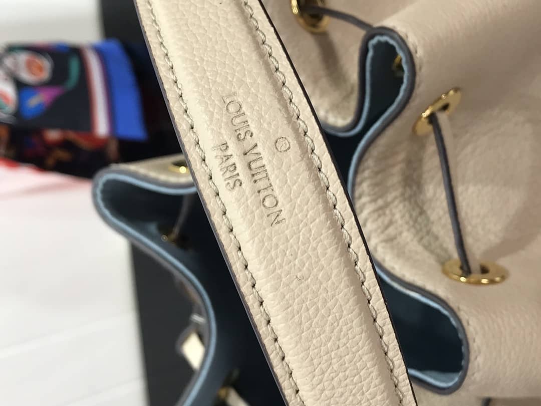 Louis Vuitton Lockme Replica Bucket Bag Gray M57688