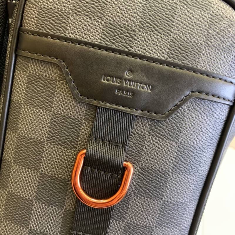 Louis Vuitton Damier Graphite Coated Canvas Utility Replica Backpack N40279