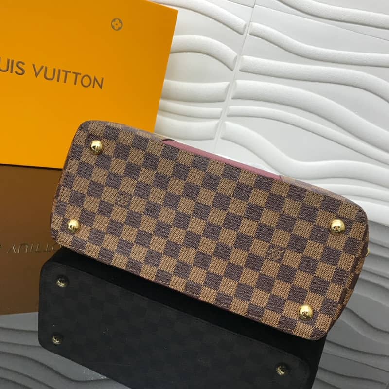 Louis Vuitton Jersey Damier Ebene Canvas Magnolia Bag Replica Purple N44041