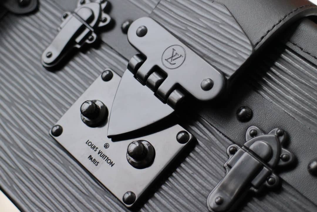 Louis Vuitton Petite Malle Monogram Canvas Replica Bag Black M40273