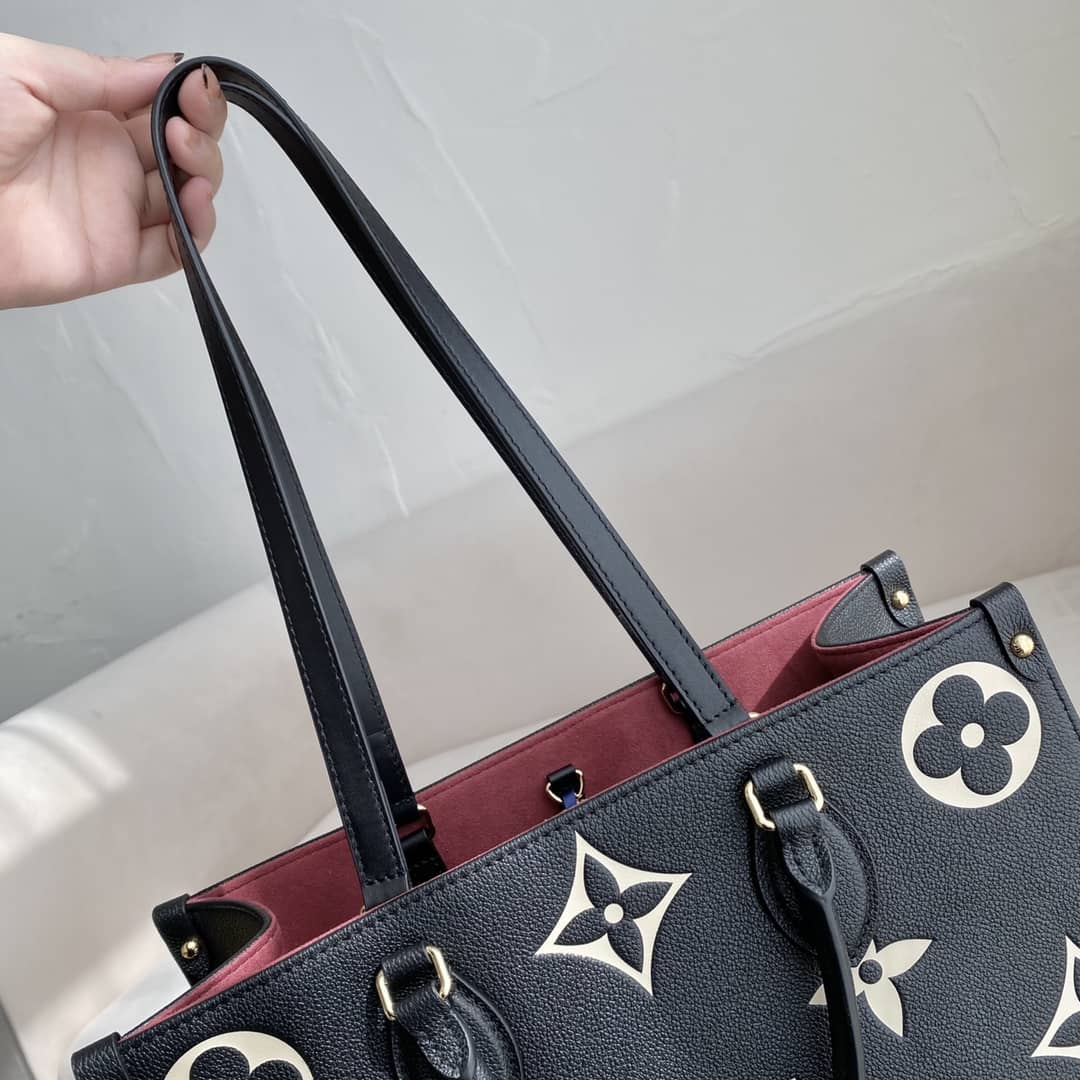 Louis Vuitton Empreinte OnTheGo MM Bag Replica Black M45495
