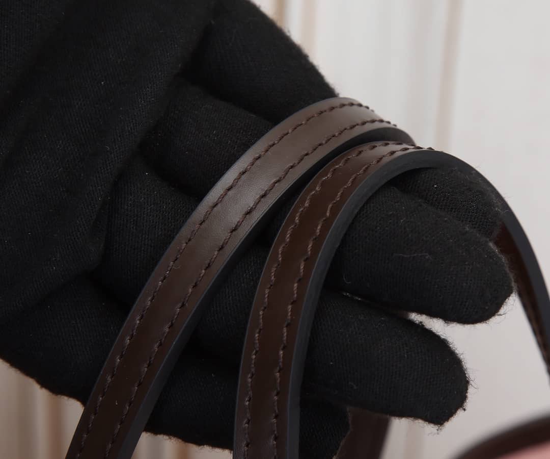 Louis Vuitton Neverfull MM Damier Ebene Tote Replica Pink N41358