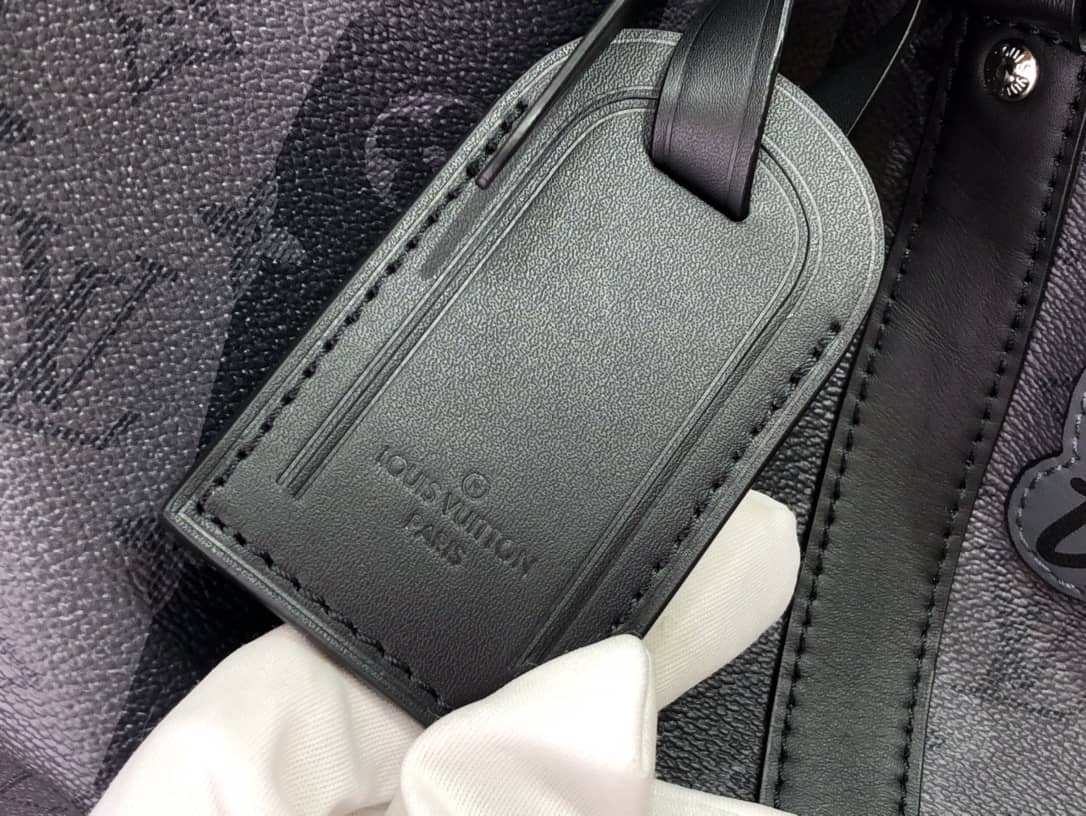 Louis Vuitton Keepall Bandouliere x Nigo Monogram Replica Stripes Gray M40567