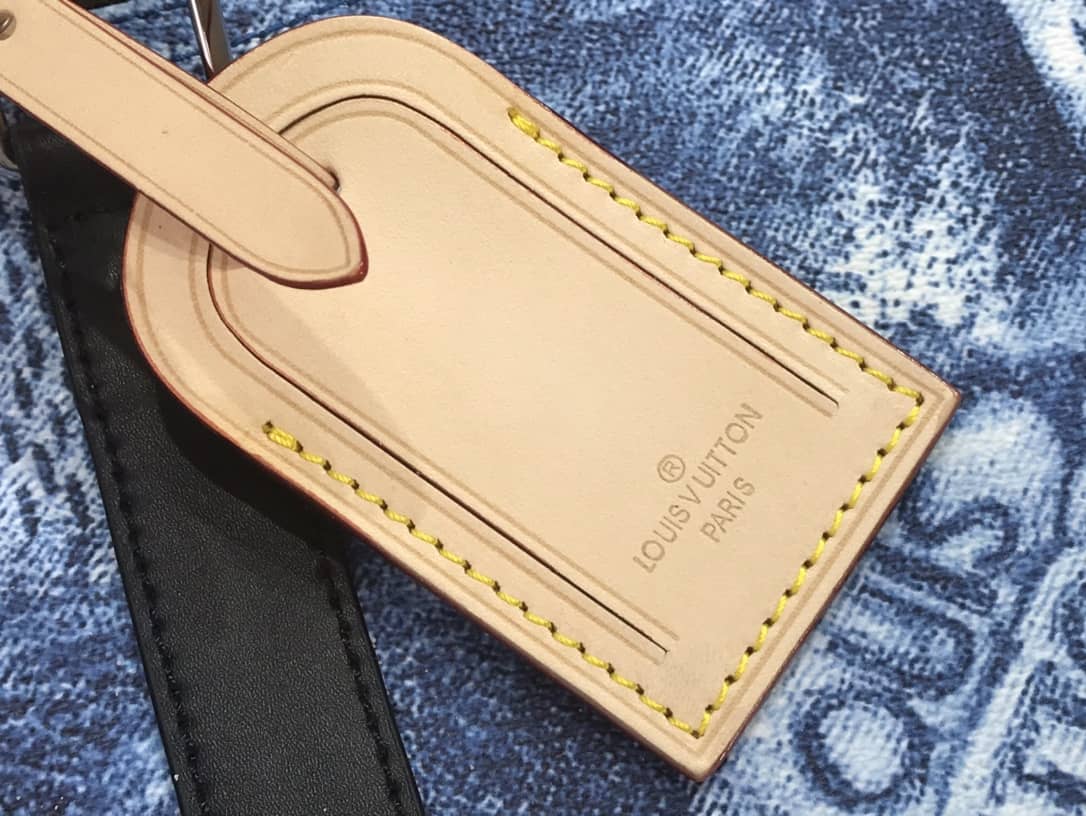 Louis Vuitton Keepall Bandoulière 50 Travel Bag Replica Blue N50069