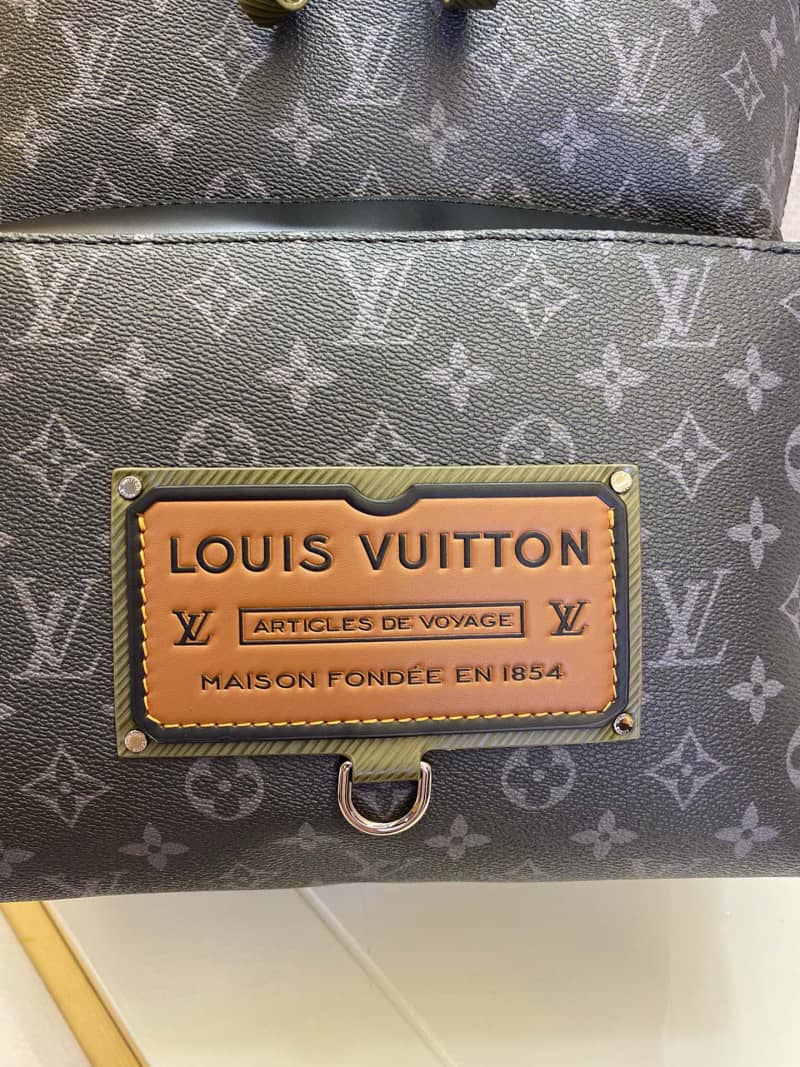 Louis Vuitton Monogram Eclipse Canvas Apollo Discovery Replica Backpack PM M45218