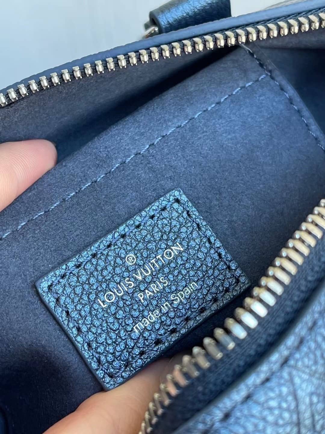 Louis Vuitton Speedy Bandouliere 20 Blue M58958 Replica Shoulder Bag
