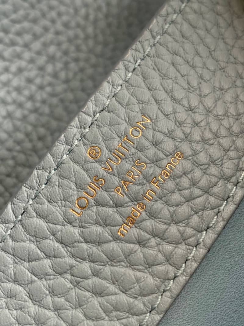 Louis Vuitton Capucines Mini Replica Bag Blue M55921