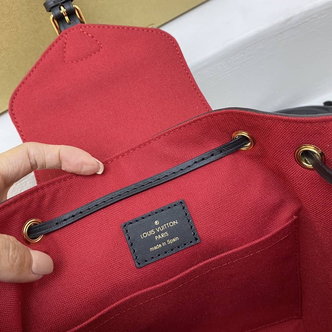 Louis Vuitton Monogram Canvas Montsouris BB Replica Bag M45516 Black