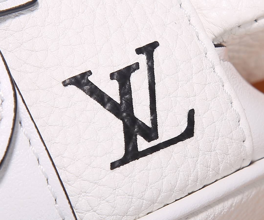 LV Backpack Replica Taurillon Leather Christopher XS White M58493