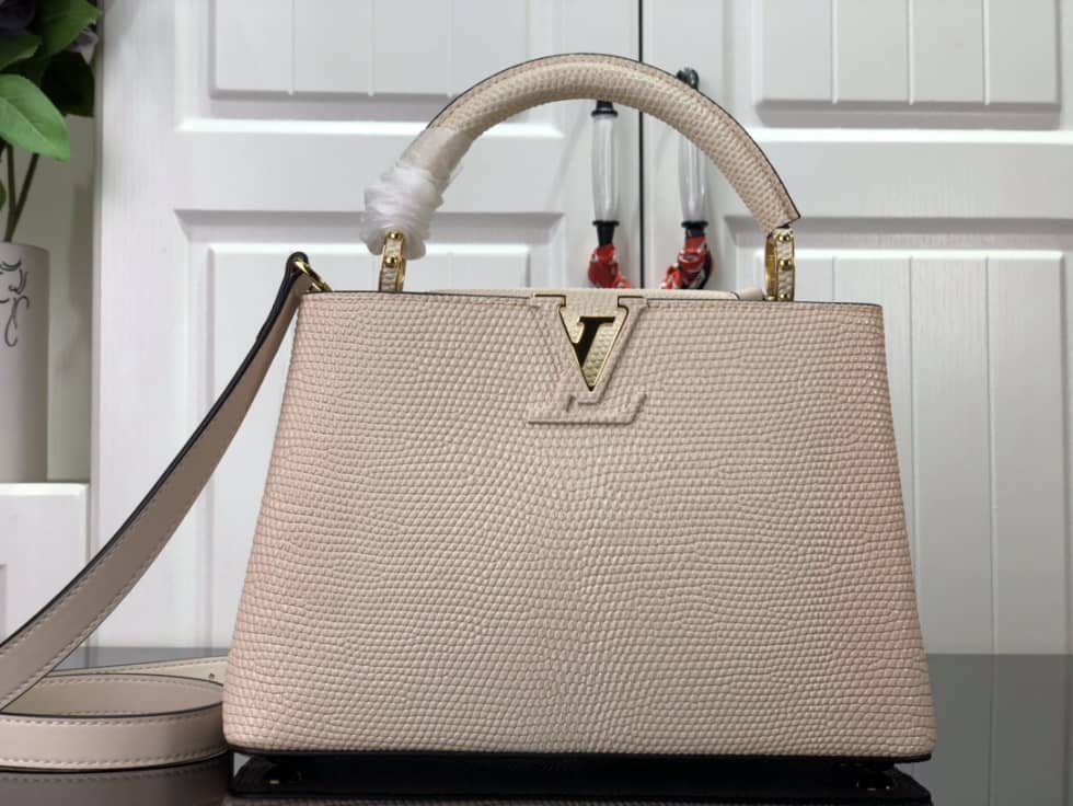 Louis Vuitton Capucines BB Collection Pink N98093 Replica Shoulder Bag