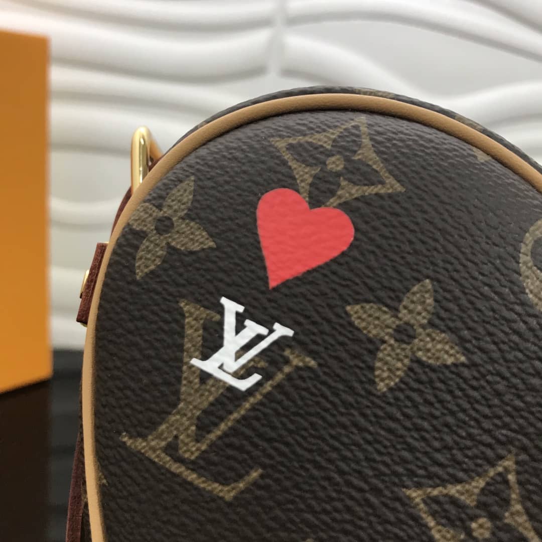 Louis Vuitton Monogram Boite Chapeau Souple PM Replica Crossbody Bag Brown M45149