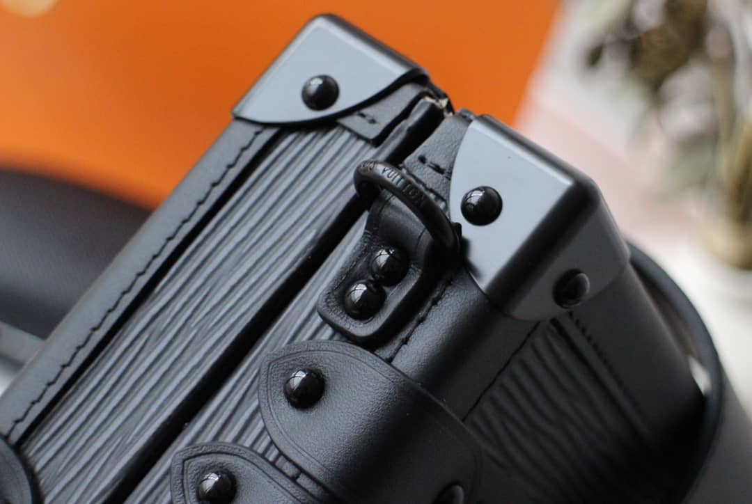 Louis Vuitton Petite Malle Monogram Canvas Replica Bag Black M40273