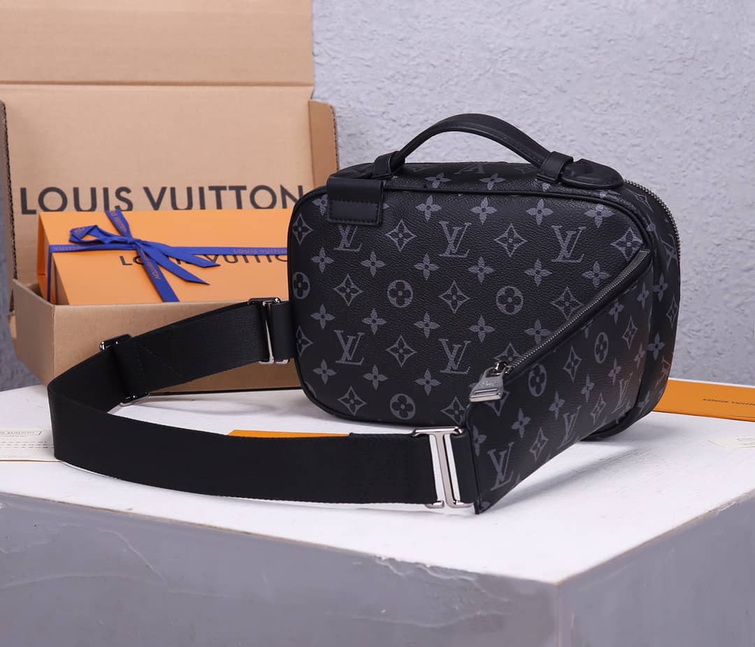 LV Bum Bag Dupe Monogram Eclipse Waist Pouch hip body M42906(ColaReps)