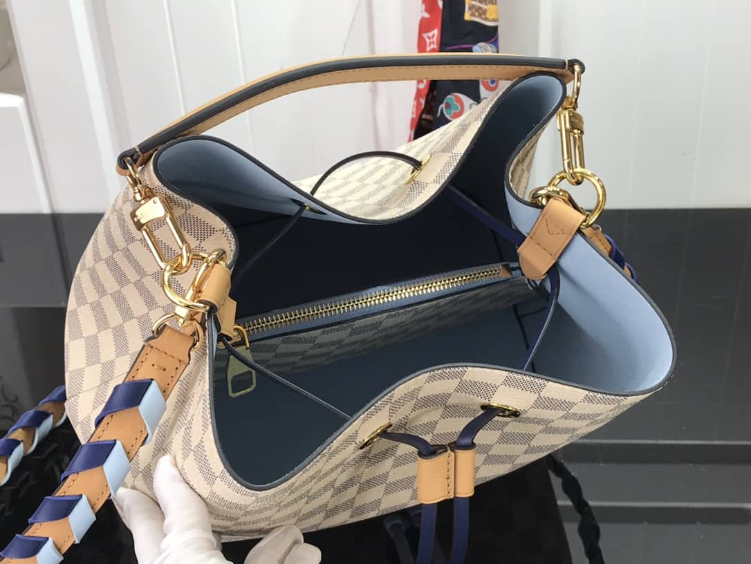 Louis Vuitton Damier Azur Coated Canvas NéoNoé MM Replica Bag N50042