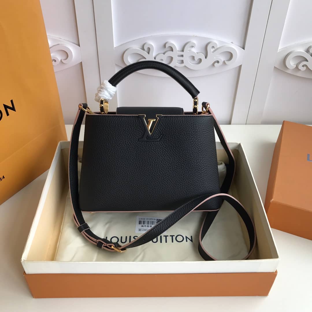 Louis Vuitton Capucines BB Taurillon Replica Leather Bag M53854