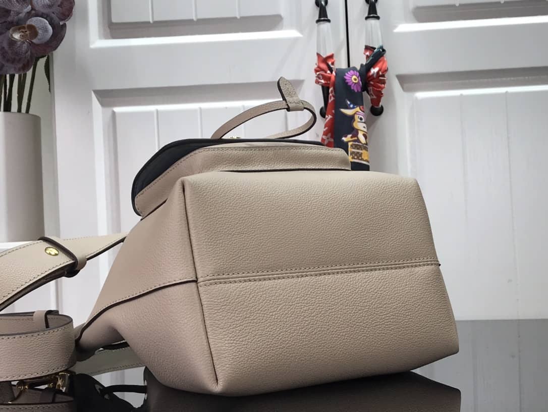 Louis Vuitton Lockme Replica Bucket Bag Gray M57688