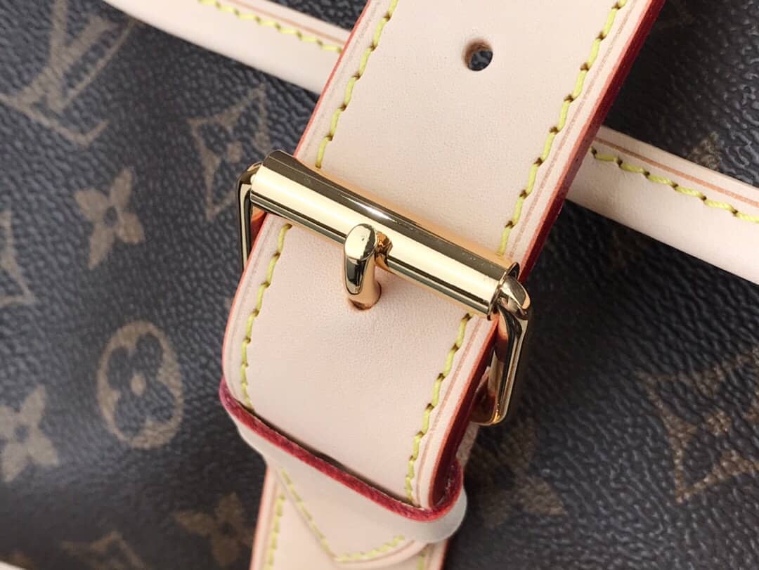 Louis Vuitton Monogram Canvas Hunting Bag Brown M41140 Replica