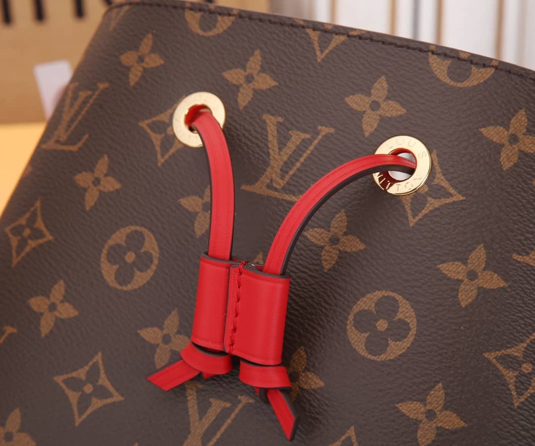 Louis Vuitton Neo Noe Replica Bucket Bag Brown M44021