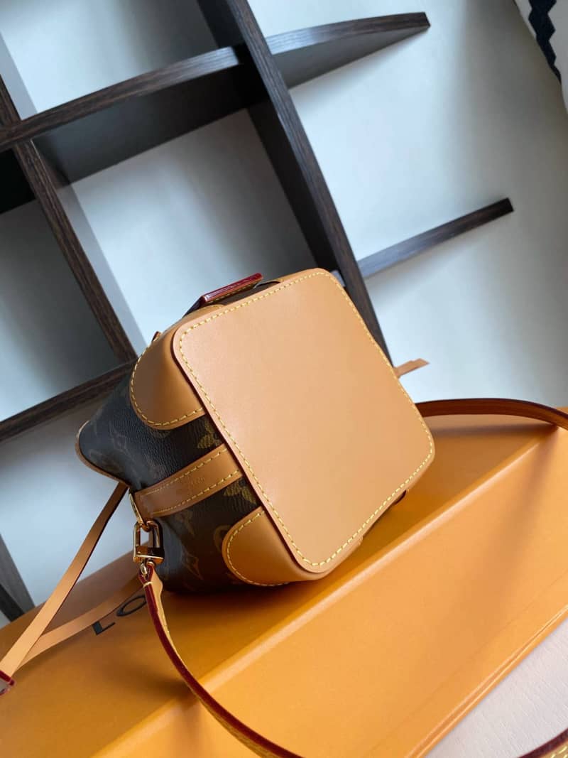 Louis Vuitton Monogram Coated Canvas Replica Crossbody Bag Brown M57099