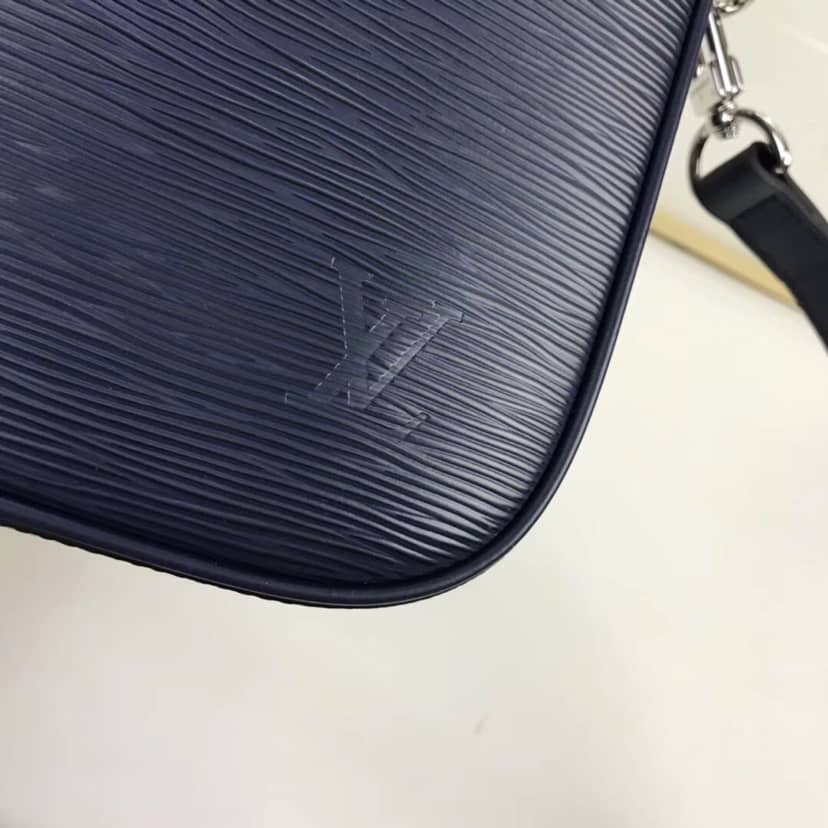 Louis Vuitton Dandy MM Epi Leather Bag Blue Replica M54405