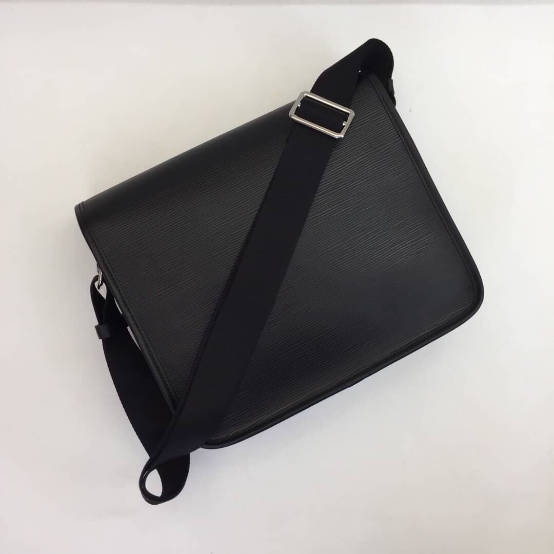 Louis Vuitton Epi Downtown PM Messenger Bag Replica Black M53492