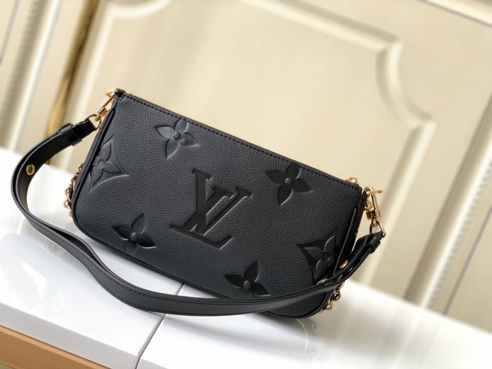 Louis Vuitton Multi Pochette Accessoires Monogram Empreinte M80399 Replica