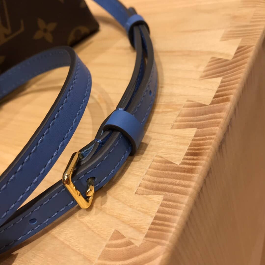 Louis Vuitton Monogram Canvas Locky BB Bag Replica Blue M44321