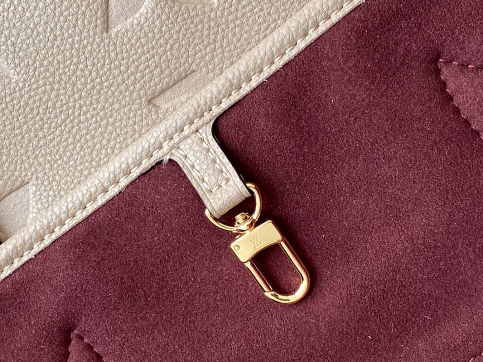 Louis Vuitton Monogram Empreinte Neverfull MM Brown M45685 Replica Tote