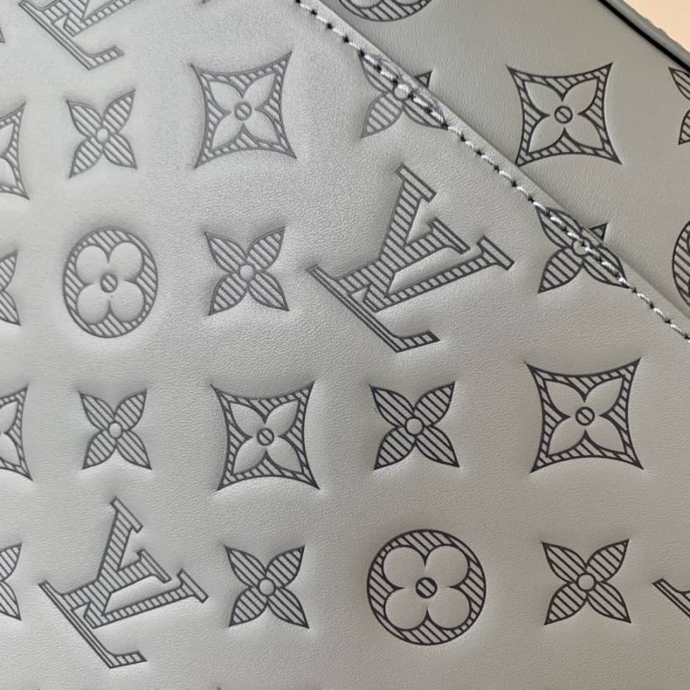 Louis Vuitton Alpha Monogram Satellite Silver M44169 Replica Messenger Bag