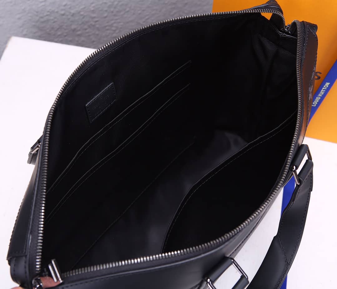 Louis Vuitton Monogram Eclipse Briefcase Explorer Business Bag Replica M40566