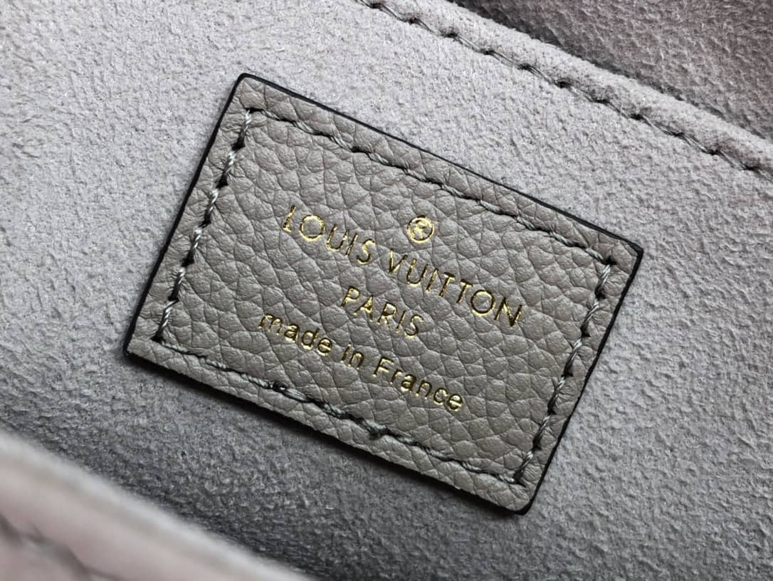 Louis Vuitton Favorite Monogram Empreinte Leather Replica Shoulder Bag Gray M45813