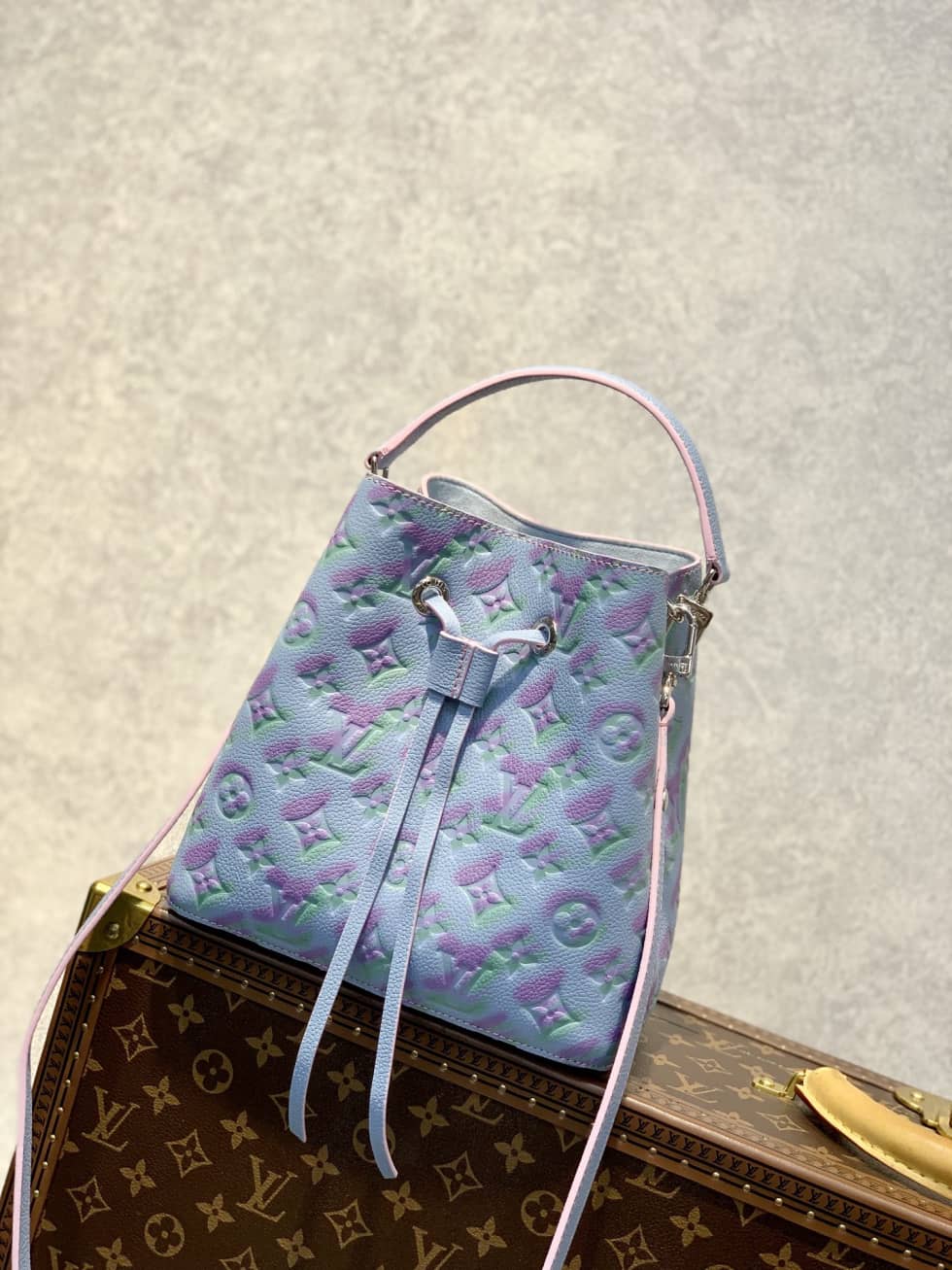 Louis Vuitton Neonoe BB Blue M46174 Replica Bucket Bag