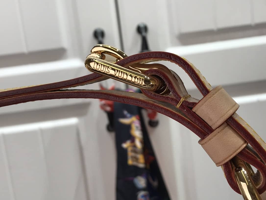 Louis Vuitton Monogram Multi Color Greta Shoulder Bag Replica White M40196