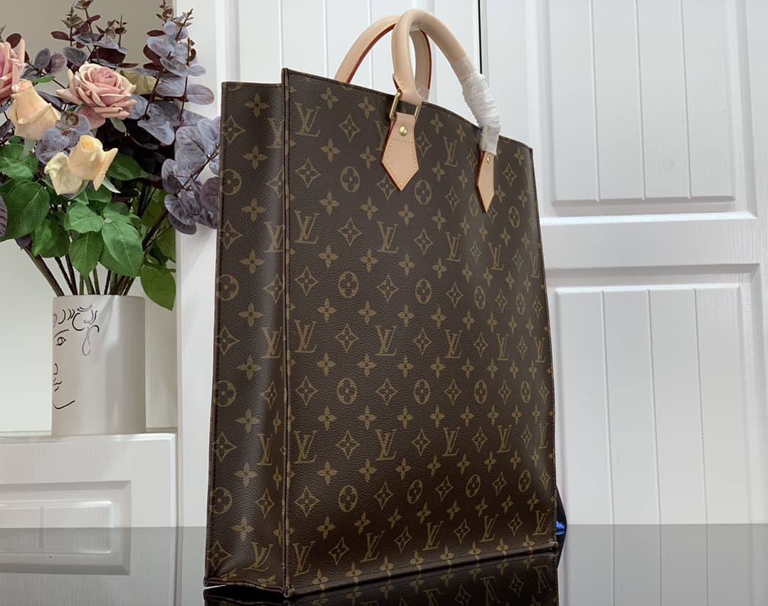 Louis Vuitton Sac Plat Monogram Replica Tote M51140