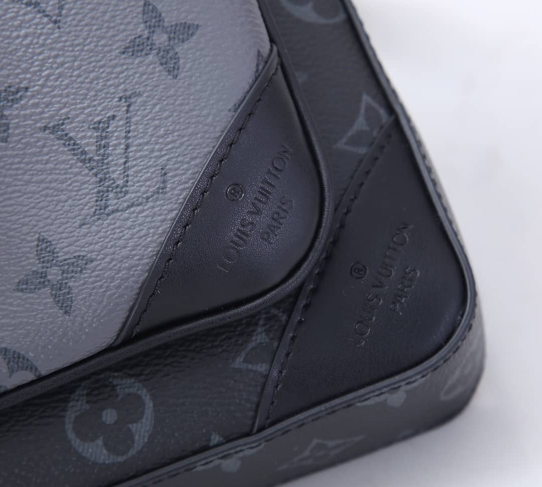 Louis Vuitton Virgil Abloh Trio Multi Messenger Bag Replica Gray M69443