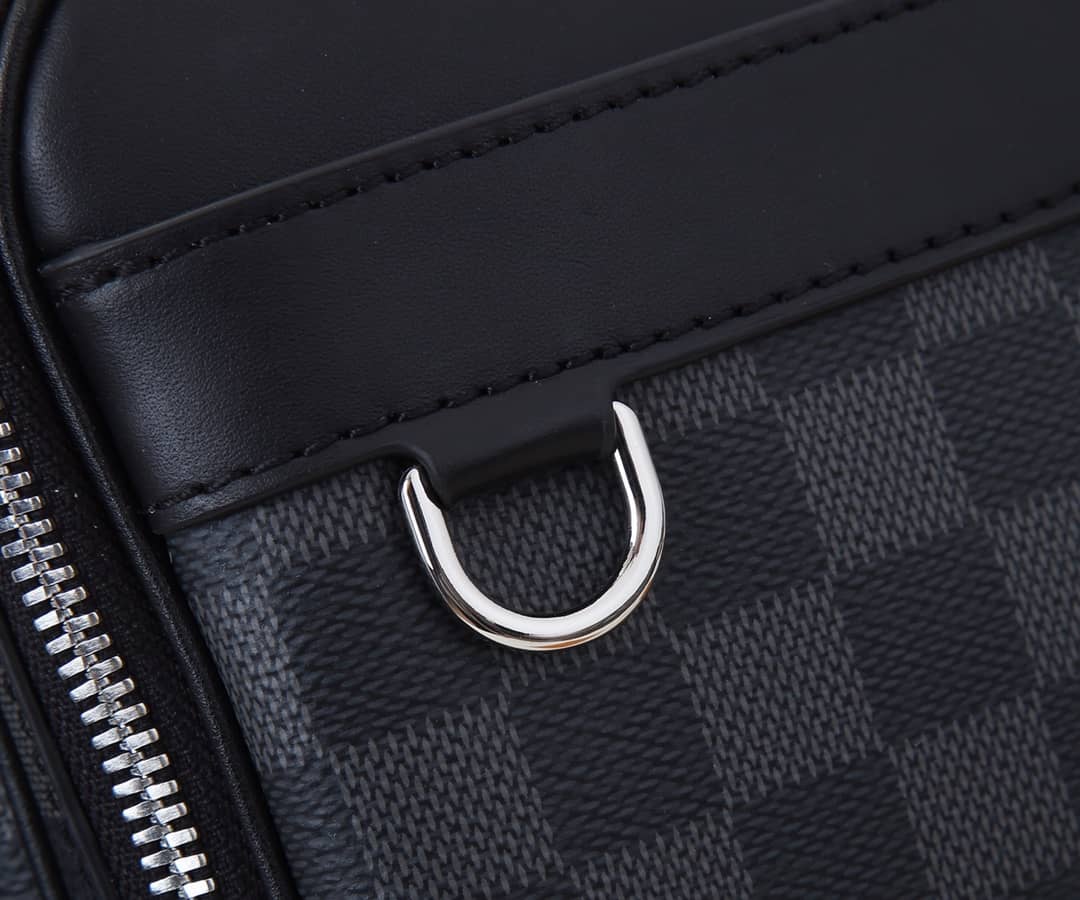 Louis Vuitton Trocadero PM Damier Graphite Messenger Bag Replica N40087