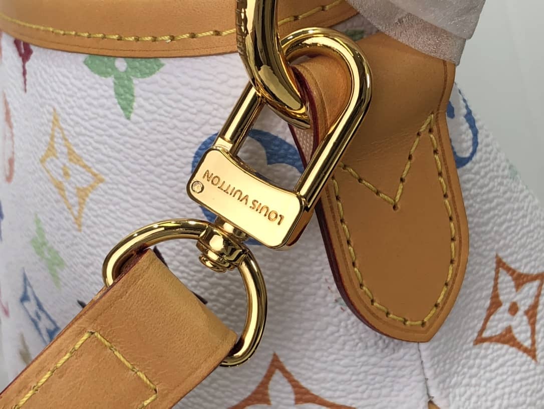 Louis Vuitton Delightful PM Monogram Multicolor Shoulder Bag Replica White M40352