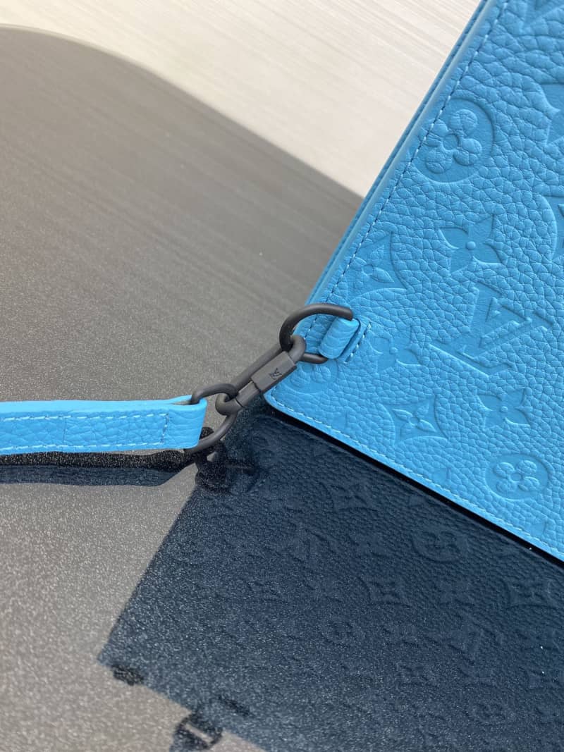 Louis Vuitton Sac Plat Messenger Bag Replica Blue M55891