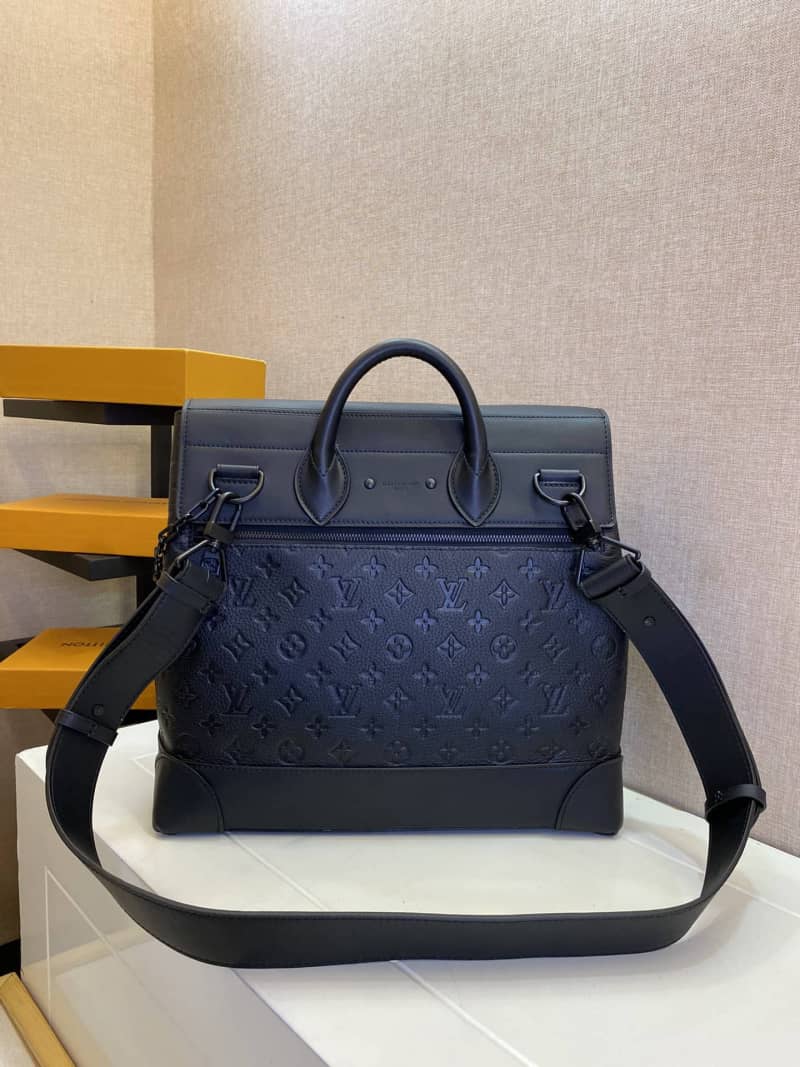 Louis Vuitton Steamer PM Monogram Taurillon Bag Replica M55701
